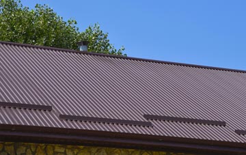 typical Pentre Llyn Cymmer corrugated roof uses