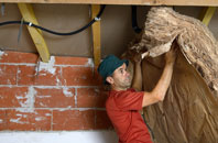 Pentre Llyn Cymmer tapered roof insulation